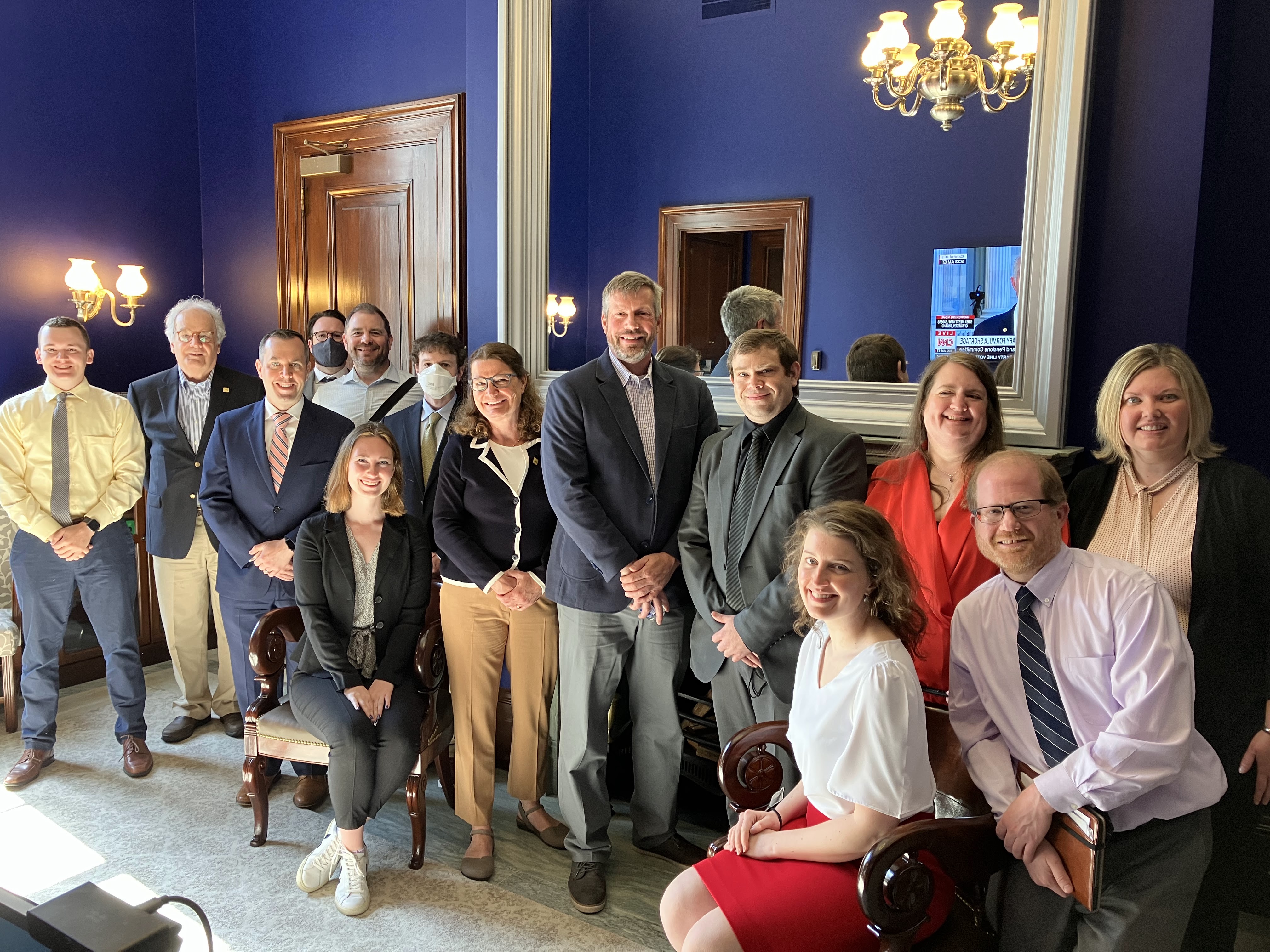 Raimy Fellows on Capitol Hill in 2022